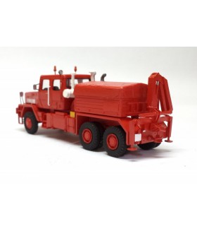 HO 1/87 FAUN HZ 40.45/45W 6X6 WITH CRANE - 1982 - High Quality Resin Model Built by Fankit Models
