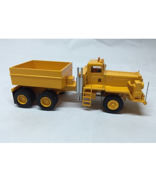 HO 1/87 Pacific P12W 6x4 Prime Mover Hand Made Resin Model RED 